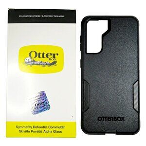OtterBox Commuter Series Black Case for Galaxy S21 5G 77-81231 New Open Box